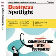 Business-Englisch lernen Audio - Communicating with customers - Cover