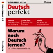 Deutsch lernen Audio - Warum noch Deutsch lernen? - Cover
