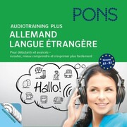 PONS Audiotraining Plus - Allemand langue étrangère - Cover