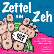 Zettel am Zeh - Cover