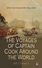 The Voyages of Captain Cook Around the World (All 7 Volumes) - Cover