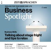 Business-Englisch lernen Audio - Der Umgang mit Lampenfieber - Cover