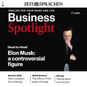 Business-Englisch lernen Audio - Elon Musk, eine umstrittene Persönlichkeit - Cover