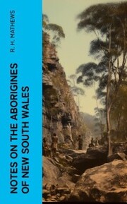 Notes on the Aborigines of New South Wales - Cover