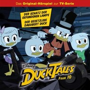 10: Der Schatz der gefundenen Lampe / Der Gesetzlose Dagobert Duck (Hörspiel zur Disney TV-Serie) - Cover
