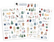 Sticker-Set Weihnachten - Cover