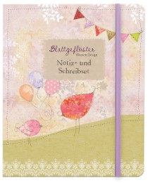 Blattgeflüster Blumen Design - Notiz- und Schreibset - Cover