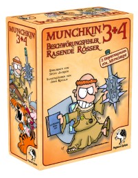 Munchkin 3+4 - Beschwörungsfehler/Rasende Rösser - Cover