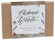 Postkarten-Set 'Blühende Worte' (Box)
