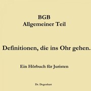 Bgb - Allgemeiner Teil - Cover