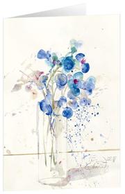 Kunstkarten 'Blühendes Blau'