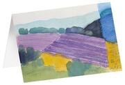 Kunstkarten 'Lavendel' 6 Stk.