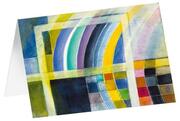 Fesselnde Farben - Kunst-Faltkarten ohne Text (5 Stück)