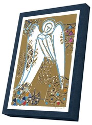 Kunstkarten-Box 'Goldener Engel'