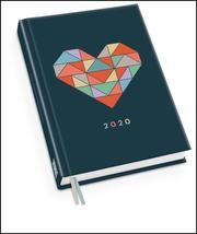 Taschenkalender 'Herz' 2020