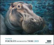 Porträts bedrohter Tiere 2021 - Cover