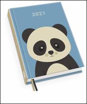 Pandabär Taschenkalender 2021