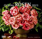 Geliebte Rosen 2023 - DUMONT Wandkalender - mit allen wichtigen Feiertagen - Format 38,0 x 35,5 cm
