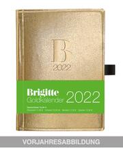 Brigitte Goldkalender 2023 - Buchkalender - Taschenkalender - Lifestyle - 10x14
