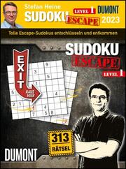 Stefan Heine ESCAPE Sudoku Level 1 2023 - Tagesabreißkalender - 11,8x15,9 - Rätselkalender - Knobelkalender