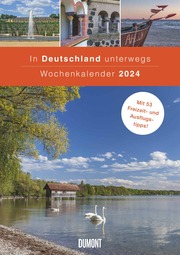 In Deutschland unterwegs Wochenkalender 2024 - Cover