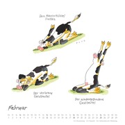 Mit den Yoga-Kühen durchs Jahr 2024 - Illustrationen 2