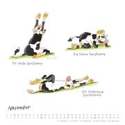 Mit den Yoga-Kühen durchs Jahr 2024 - Illustrationen 11