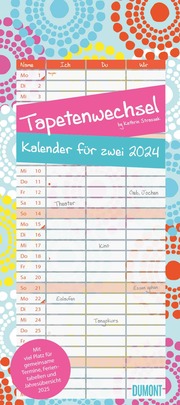 Tapetenwechsel - Kalender für zwei 2024