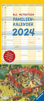 Ali Mitgutsch Familienkalender 2024 - Cover