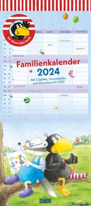 Familienkalender Der kleine Rabe Socke 2024 - Cover