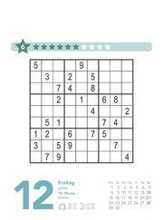 Sudoku mittel bis schwierig 2024 - Abbildung 1