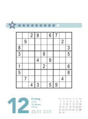 Sudoku schwierig bis extrem 2024 - Abbildung 1