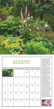 Freude im Garten 2025 - Broschürenkalender mit informativen und poetischen Gartentexten Format 30 x 30 cm - Abbildung 8