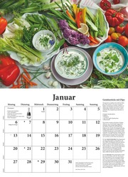 DUMONTS neuer Küchenkalender 2025 - Broschürenkalender - mit Rezepten und Gedichten - Format 42 x 29 cm - Illustrationen 1
