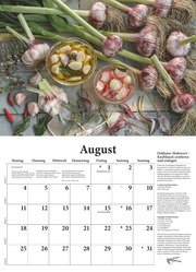 DUMONTS neuer Küchenkalender 2025 - Broschürenkalender - mit Rezepten und Gedichten - Format 42 x 29 cm - Illustrationen 8