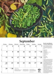 DUMONTS neuer Küchenkalender 2025 - Broschürenkalender - mit Rezepten und Gedichten - Format 42 x 29 cm - Illustrationen 9