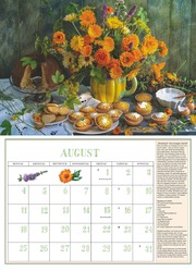 DUMONTS Aromatische Kräuter 2025 - Broschürenkalender - Wandkalender - mit Rezepten und Texten - Format 42 x 29 cm - Illustrationen 8