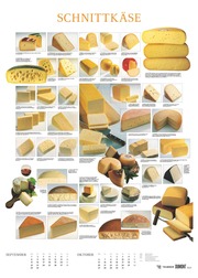Food 2025 - Bildkalender 50x70 cm - mit kurzen Beschreibungen zu den Obst- und Gemüsesorten - Küchenkalender - Dumont - Posterkalender - Illustrationen 5