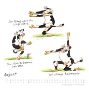 Mit den Yoga-Kühen durchs Jahr 2025 - Illustrationen 8