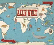 Alle Welt - Der Landkartenkalender 2025 - Cover