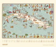 Alle Welt - Der Landkartenkalender 2025 - Illustrationen 8