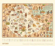 Alle Welt - Der Landkartenkalender 2025 - Illustrationen 10
