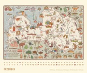 Alle Welt - Der Landkartenkalender 2025 - Illustrationen 12
