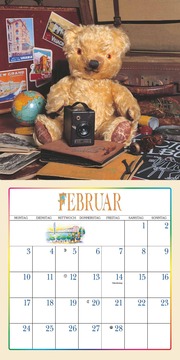 Der Teddybär 2025 - Broschürenkalender - Wandkalender - Format 30 x 30 cm - Abbildung 2
