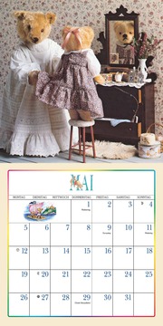 Der Teddybär 2025 - Broschürenkalender - Wandkalender - Format 30 x 30 cm - Abbildung 5