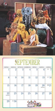 Der Teddybär 2025 - Broschürenkalender - Wandkalender - Format 30 x 30 cm - Abbildung 9