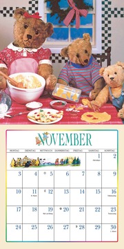 Der Teddybär 2025 - Broschürenkalender - Wandkalender - Format 30 x 30 cm - Abbildung 11