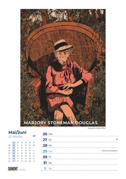DUMONT - Starke Frauen 2025 Wochenkalender, 21x29,7cm, Wandkalender mit 53 Porträts von bemerkenswerten Frauen aus Politik, Wirtschaft, Wissenschaft, Sport, Kunst und Kultur - Abbildung 17