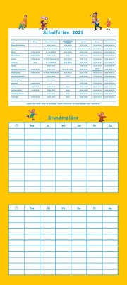Ali Mitgutsch Familienkalender 2025 - Wandkalender - Familienplaner mit 5 Spalten - Format 22 x 49,5 cm - Abbildung 13