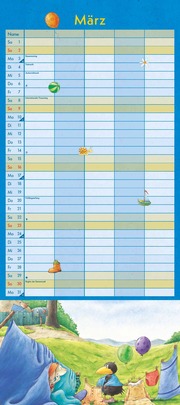 Der kleine Rabe Socke Familienkalender 2025 - Abbildung 3